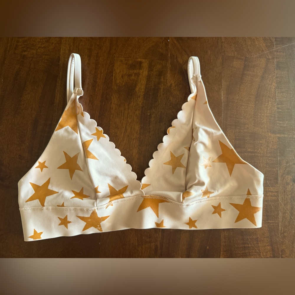 PINK Victoria's Secret Starry Gold Bralette